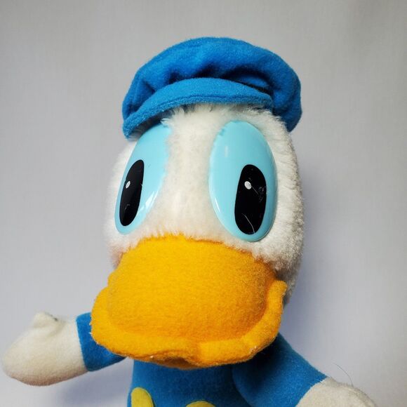 Disney Mickey's Christmas Carol Donald Duck Vintage Plush Toy 1983 - Picture 3 of 5